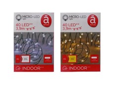 Гирлянда Actuel 40 LED 3,9 м в ассортименте (цвет по наличию)
