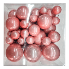 Набор елочных шаров Magic Pack розовый 15,8 х 15,8 х 15,8 см 59 шт
