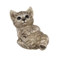 Статуэтка, 12 см, полирезин, шампань, Котенок лежит, Cat Kuchenland