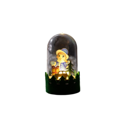Светодиодная фигурка Luazon Lighting "Снегурочка", под куполом, 6х10х6 см