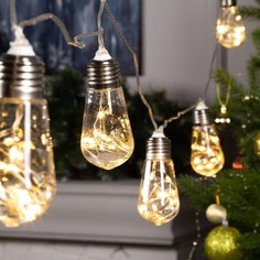 Гирлянда Luazon Lighting "Нить", Лампа, 3 м, IP20, , 80 LED, свеч. теплое белое