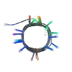 Гирлянда Luazon Lighting Нить, 2,5 м, 25 LED, свечение мультиколор, фиксинг, 220 V