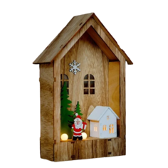 Игрушка световая Luazon Lighting "Праздничный домик", 6х15х23,5 см