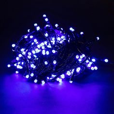 Световая гирлянда новогодняя 4704 6 м синий No Brand
