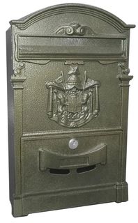 Ящик почтовый №4010 бронза, АЛЛЮР 7678