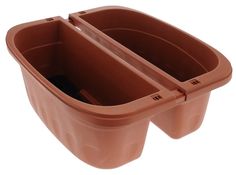 Балконный ящик Bama Flower двойной klunia 30230 терракотовый 1 шт.