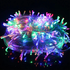 Световая гирлянда новогодняя Qvatra Qvgrld-cr-9-rgb 7 м разноцветный