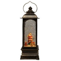 Светильник новогодний фонарь LED DS-029А Дед Мороз с телефонной трубкой 15015