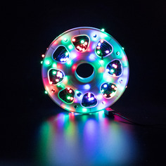 Световая гирлянда новогодняя Led Уличная в катушке 500l матовая 6748 50 м разноцветный