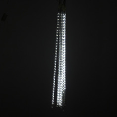 Световая гирлянда новогодняя LED cосульки палки стекающие вниз 9310 3 м белый холодный