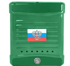 Почтовый ящик пластиковый АртПласт 2006 320x260х70 мм, зелёный