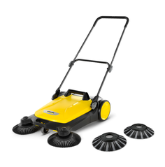 Подметальная машина KARCHER S 4 TWIN 2 in 1 с дополнительными щетками для влажного мусора,