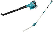 Набор: аккумуляторный штанговый кусторез Makita UN460WDWA c АКБ и ЗУ + воздуходув UB101DZ