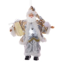 Фигурка новогодняя Дед Мороз, Remeco collection 722266, 13х8х21 см