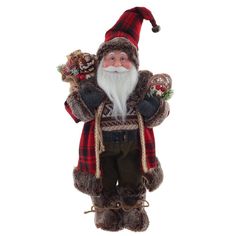Фигурка новогодняя Дед Мороз, Remeco collection 761710, 27х17х60 см