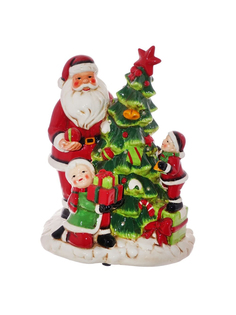 Фигурка новогодняя керамика, Alat Home, Санта 23х18х29 см, 233054