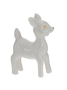 Фигурка новогодняя фарфор, Alat Home, Олень, 6х4х9 см, 761140