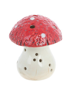 Фигурка светящаяся керамика, Alat Home, Гриб 11х10х11 см, 779616