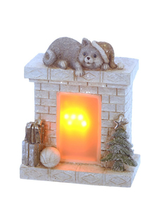Фигурка светящаяся Камин ALAT Home 752307