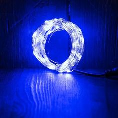 Новогодняя светодиодная гирлянда Merry Christmas 7764-1 леска 100LED 10м синий