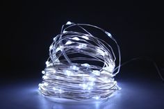 Новогодняя светодиодная гирлянда Merry Christmas 15001-1 леска 100LED 10м белый