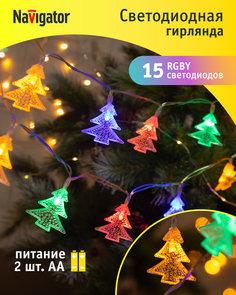 Гирлянда Navigator 95 040 NGF-D042-04, 1.6м, разноцветный