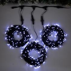 Гирлянда Клип-лайт Luazon Lighting 5167229 3 нити по 20 м свечение белое