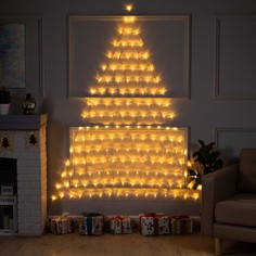 Гирлянда Сеть-ёлка Luazon Lighting 9642120 2x2 м свечение тёплое белое