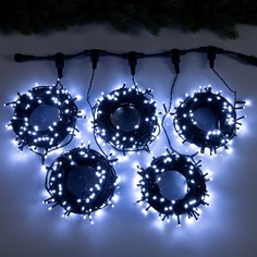 Гирлянда Клип-лайт Luazon Lighting 9642183 5 нитей по 20 м свечение белое мерцание