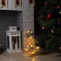 Фигура световая Luazon Lighting Елка серая 40 см 9675485