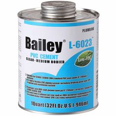 Клей для труб ПВХ Bailey L-6023 18460 473 мл