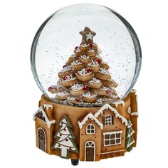 Снежный шар Елка Remeco collection 794274, D10см, 10х10х12см