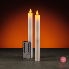 Столовые диодные декоративные свечи CandleQueen RS19T04, 2 шт