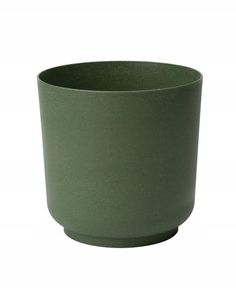 Кашпо круглое Satina Eco Form Plastic, FP4382079, 3,3 литра, зеленый, 1 шт.