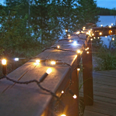Гирлянда Нить Sh Lights LD100, 10м теплый белый