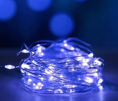 Светодиодная гирлянда Дон Баллон 512012 Роса 30 Led, IP14, 3 м Синий