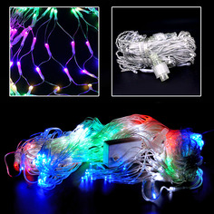 Гирлянда электрическая LED 3016 8 м. белый теплый