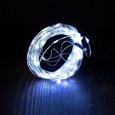Новогодняя гирлянда Merry Christmas леска 100LED холодная белая роса 10м 7913