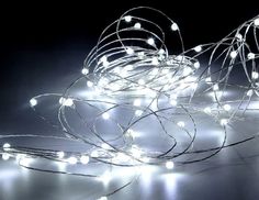 Новогодняя гирлянда Merry Christmas леска 200LED холодный белый 8 режимов 20м 9331