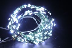 Новогодняя гирлянда Merry Christmas 15443 леска 500LED холодная белая зелёный провод 50м