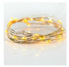 Новогодняя гирлянда Merry Christmas леска 20LED роса тёплая белая 2м 9341
