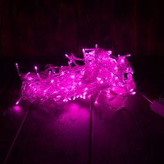 Новогодняя гирлянда Merry Christmas штора 560 LED розовый прозрачный провод 3м х 3м