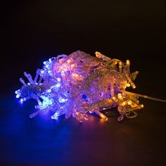 Новогодняя гирлянда Merry Christmas штора 560LED разноцветный прозрачный провод 3м х 3м