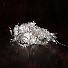 Новогодняя гирлянда Merry Christmas бахрома теплый белый лампочки накаливания 3м 6717