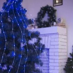 Гирлянда электрическая Merry Christmas 16887-1 2м синий