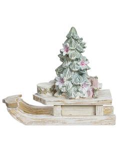 Новогодняя фигурка Alat Home 782481]REM сани 1шт