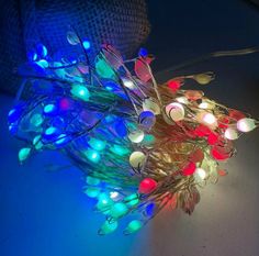 Гирлянда - Линия Merry Christmas 17159 200 LED, разноцветная, прозрачный провод 10 м