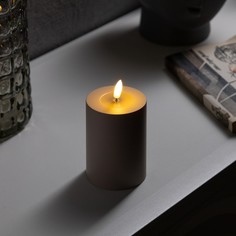 Светодиодная фигура Luazon Lighting Свеча бежевая 9907599