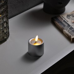 Светодиодная фигура Luazon Lighting Свеча серебристая 9907601