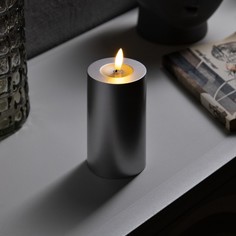 Светодиодная фигура Luazon Lighting Свеча серебристая 9907603